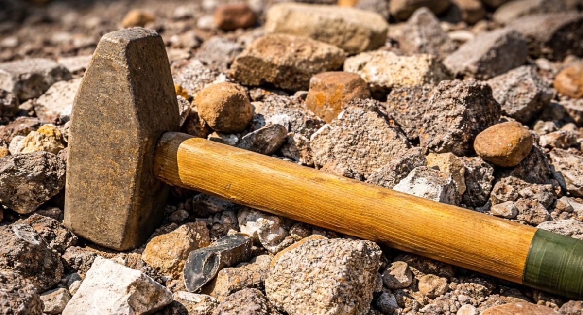 Vorschlaghammer Bauschutt Hamburg Handabbruch