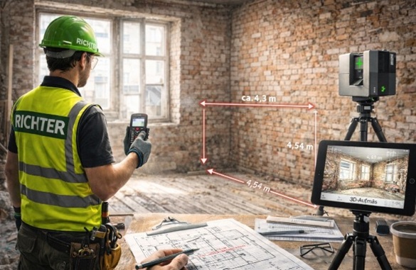 Abbruch Kostenberechnung Aufmaß