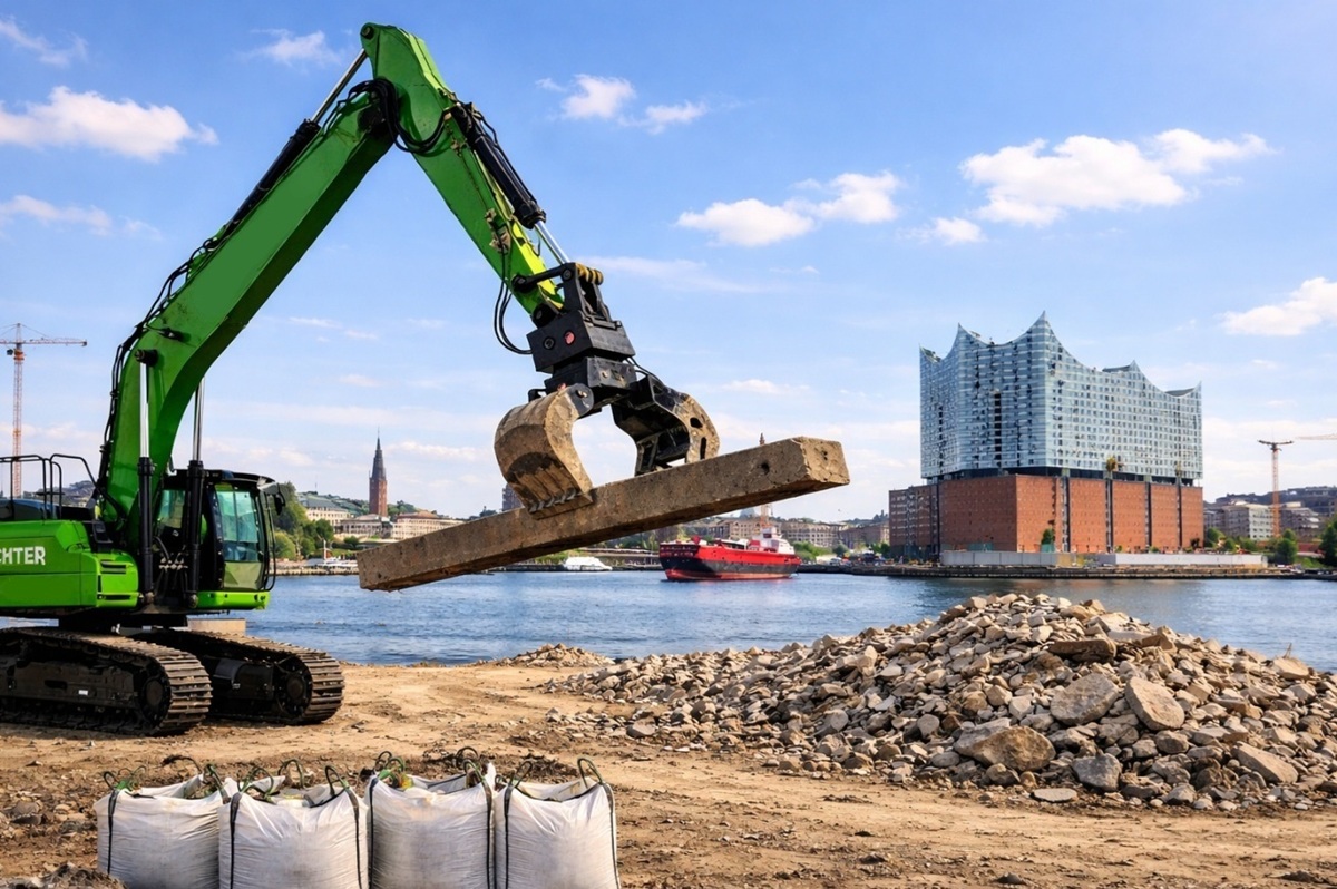 Abbrucharbeiten und Erdaushub Hamburg Abbruchunternehmen Baustelle