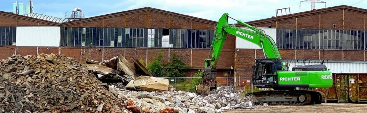 Rückbau Industrieanlage Hamburg Abbrucharbeiten